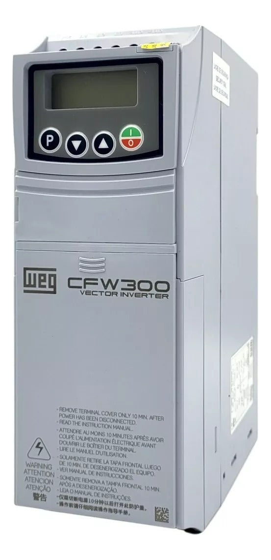 Inversor de frequência Weg Cfw300 2cv 7,3a 220v Mono