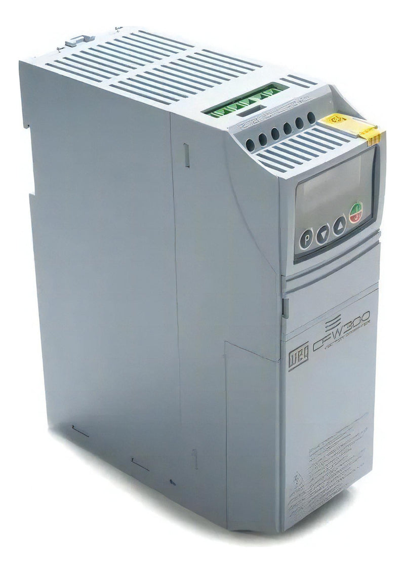 Inversor de frequência WEG CFW300B15P2T2DB20 220V trifásica 5 hp branco