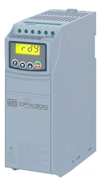 Inversor de frequência WEG CFW300B10P0B2DB20 3cv 220v