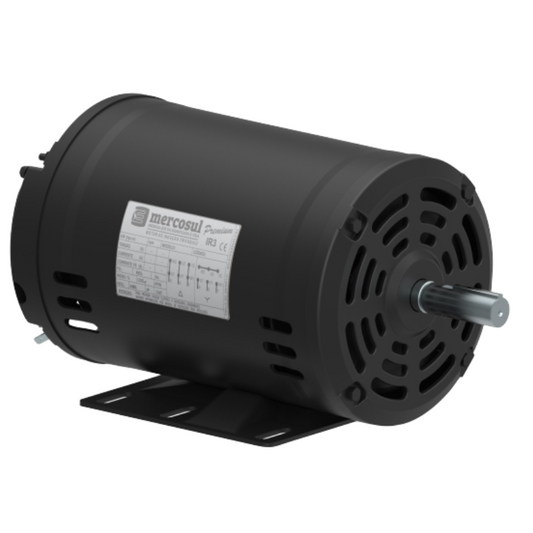 Motor Nema Trifásico 5,0CV 2 Polos 3600 RPM Alta Rotação IP21 / Chapa - Mercosul