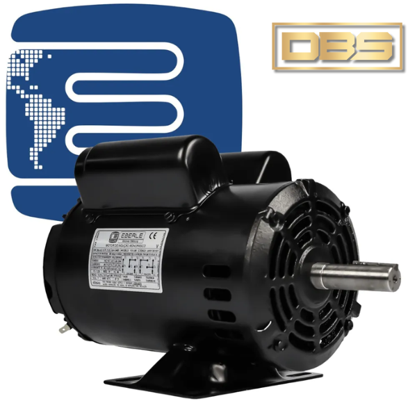 Motor Nema Monofásico 4P 0,50CV 1800 RPM MERCOSUL