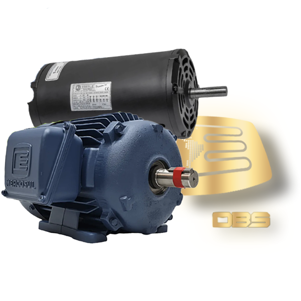 Motor IR3 Premium 0,50CV 4 Polos 1800 RPM 220/380-440V Carcaça 71 IP55 - MercoSul